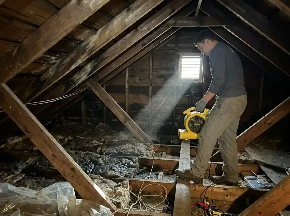 attic-water-damage-drying-proc-007 — frequently asked questions, Emergency Water Extraction & 24/7 Flood Response in Carnati…